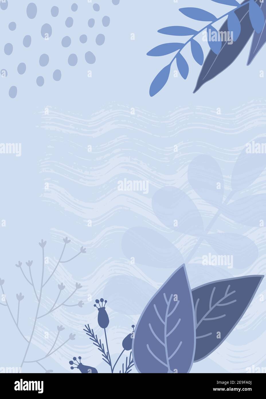 Moderni modelli d'arte universale. Adatto per biglietti d'auguri, biglietti per le vacanze, biglietti aziendali e inviti. Disegno astratto. Illustrazione vettoriale. Doo Illustrazione Vettoriale