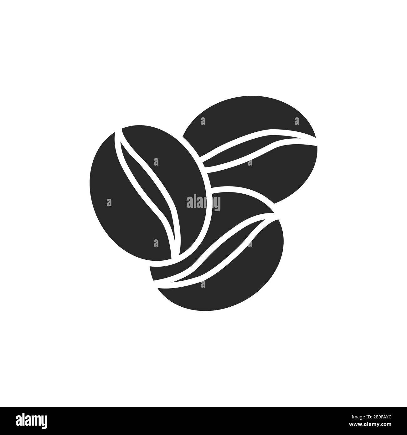 Icona glifo nero del caffè. Elemento vettoriale isolato. Pittogramma per pagina web, app mobile, promo. Illustrazione Vettoriale