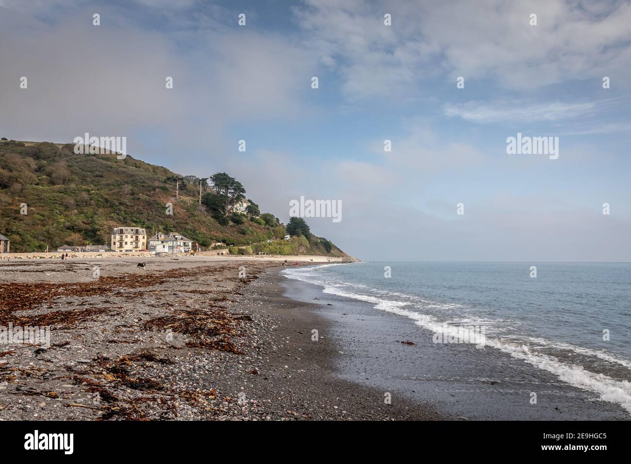Seaton Beach, Cornovaglia, Inghilterra, Regno Unito Foto Stock