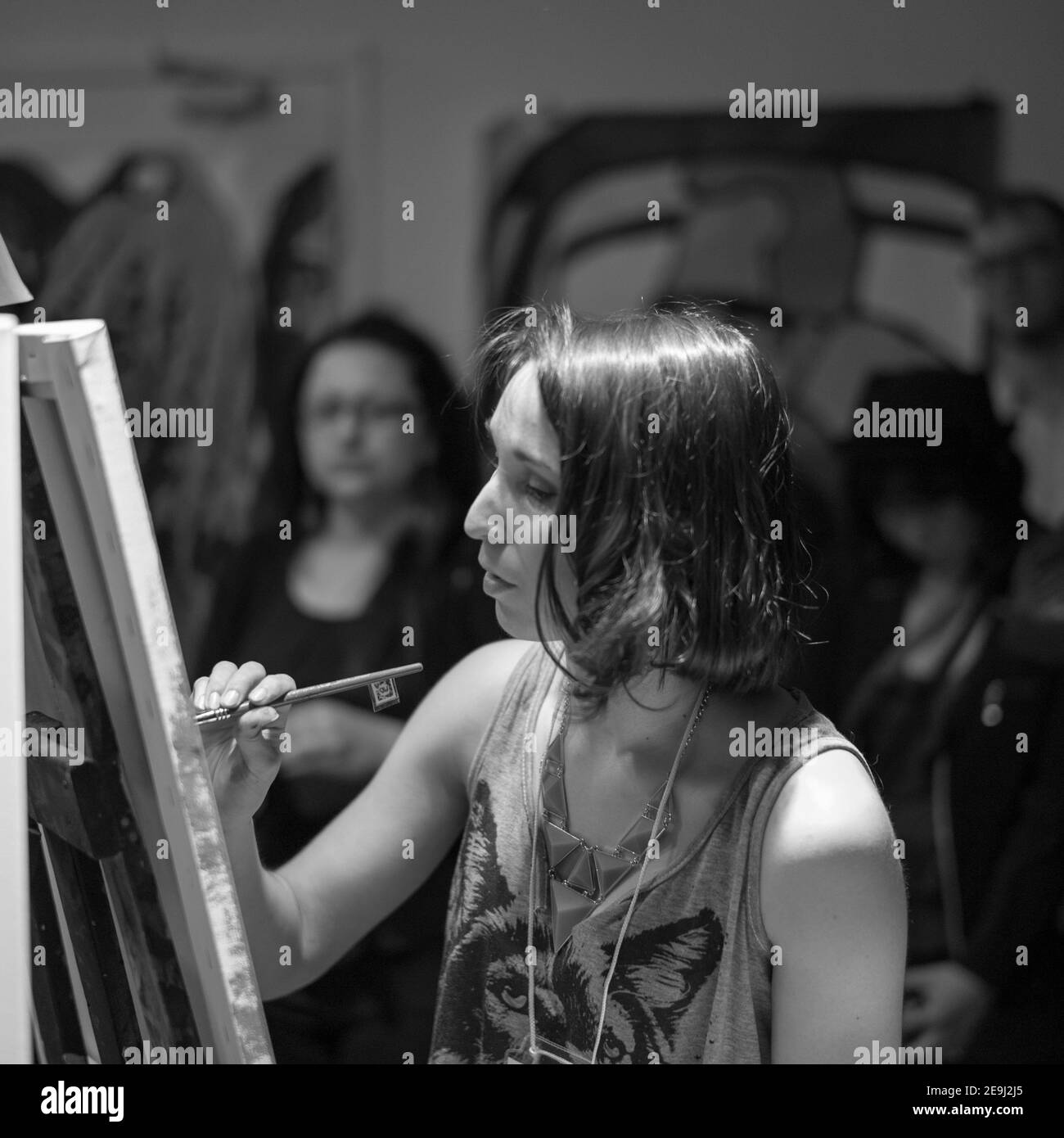 Art Battle, Toronto Foto Stock