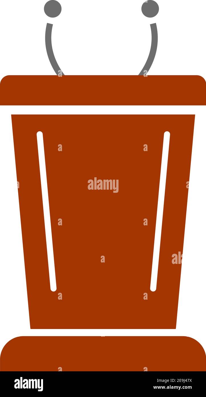 Supporto per giuria, illustrazione, vettore su sfondo bianco. Illustrazione Vettoriale
