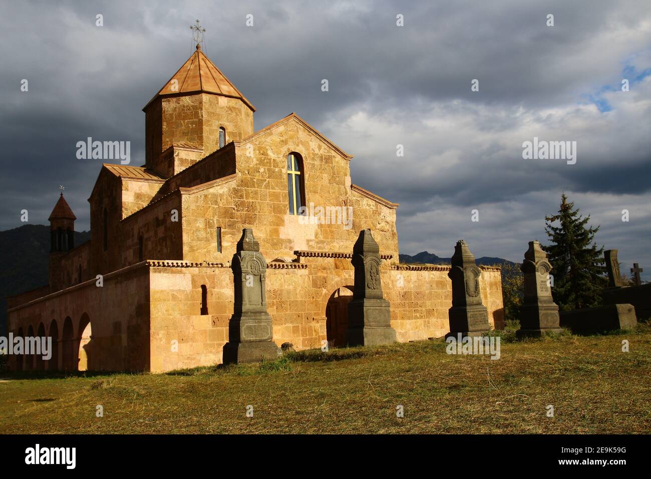 La Cattedrale di Odsun, Armenia Foto Stock