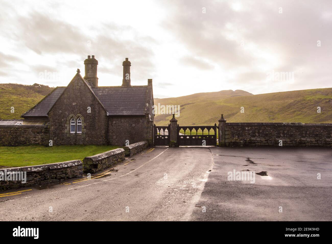 Informazioni su Dunraven Bay, Southerndown, Galles, Regno Unito. Foto Stock
