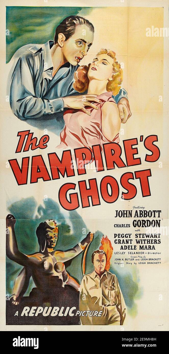 Poster Art - A'The Vampire's Ghost' (1945) Republic Pictures/ file N. di riferimento 34082-560THA Foto Stock