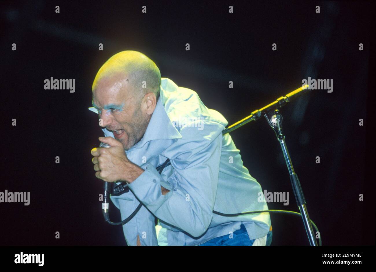 R.E.M Glastonbury Festival 1999 Foto Stock
