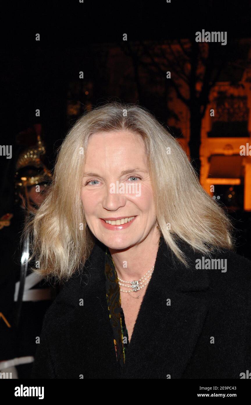 L'attrice francese Marie-Christine Adam partecipa alla quattordicesima edizione del "Gala de l'Espoir" che si tiene il 21 novembre 2006 al "Theatre des Champs-Elysees" di Parigi. Foto di Nicolas Khayat/ABACAPRESS.COM Foto Stock