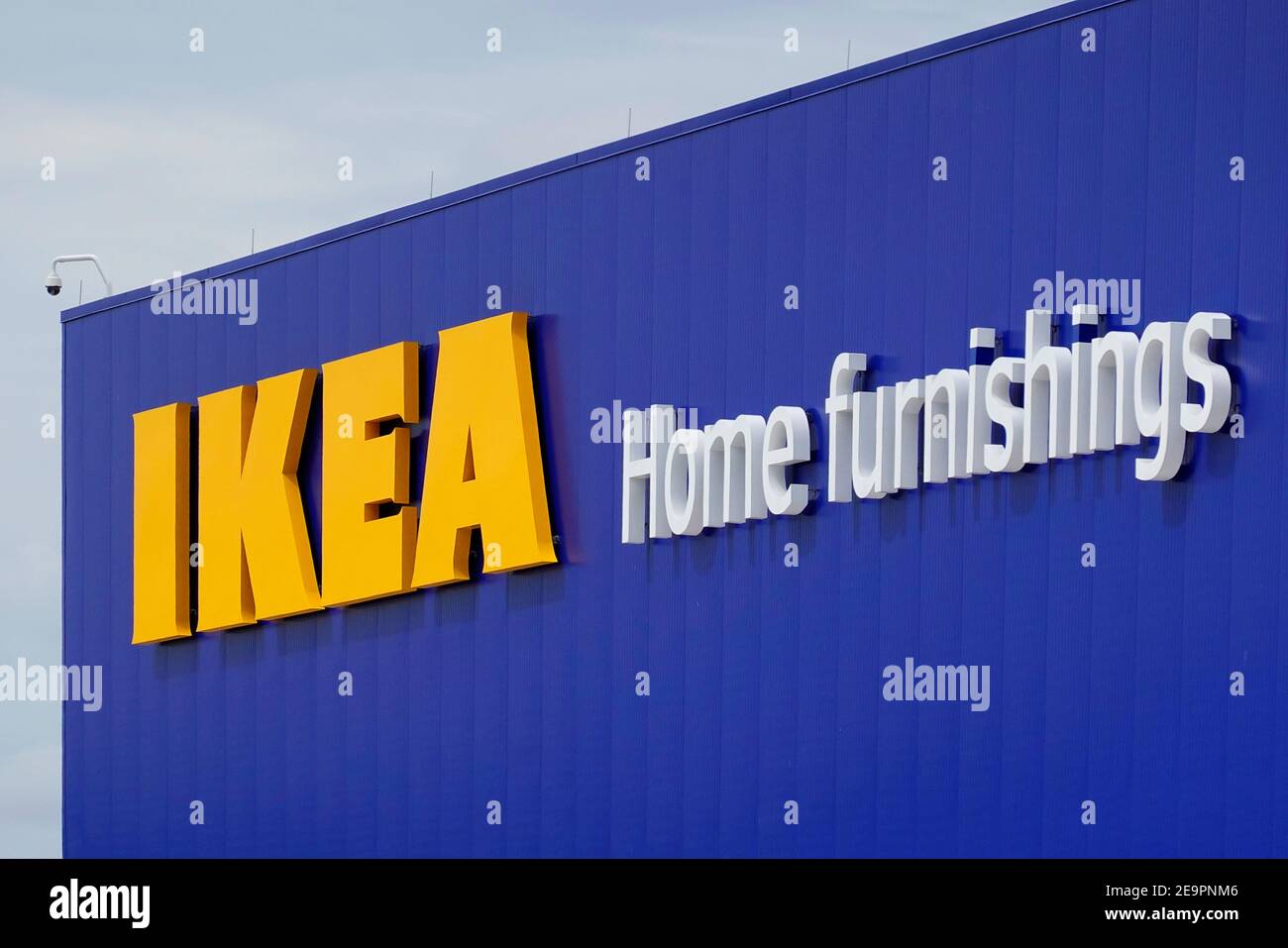 IKEA casa arredamento segno in Redhook Brooklyn NYC Foto Stock