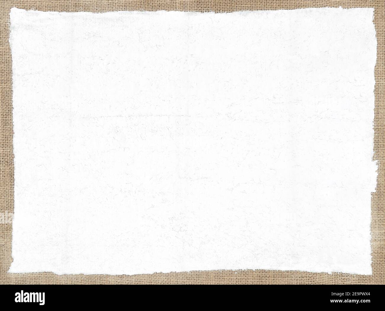 Sfondo texture canvas. Superficie per pittura acrilica acquerello Foto Stock