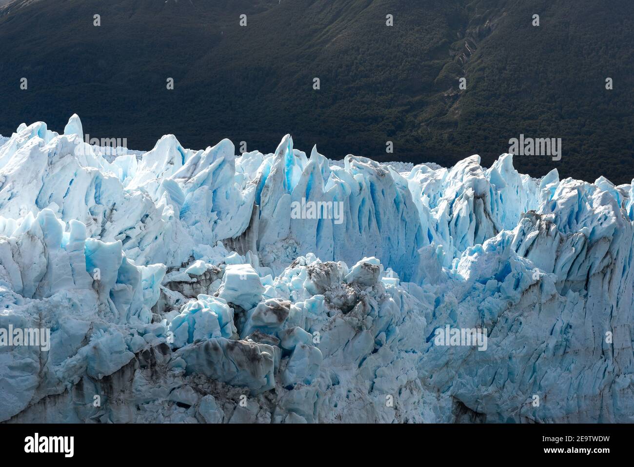 Ghiacciaio Perito Moreno nel Parco Nazionale Los Glaciares, Argentina Foto Stock