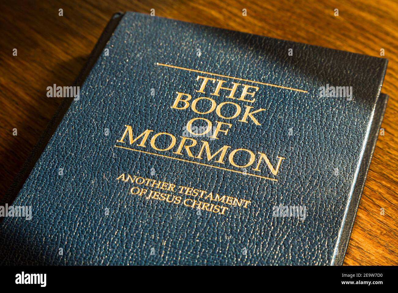 UTAH, USA - 23 maggio 2012. Il Libro di Mormon, la bibbia dei Santi degli ultimi giorni in inglese Foto Stock