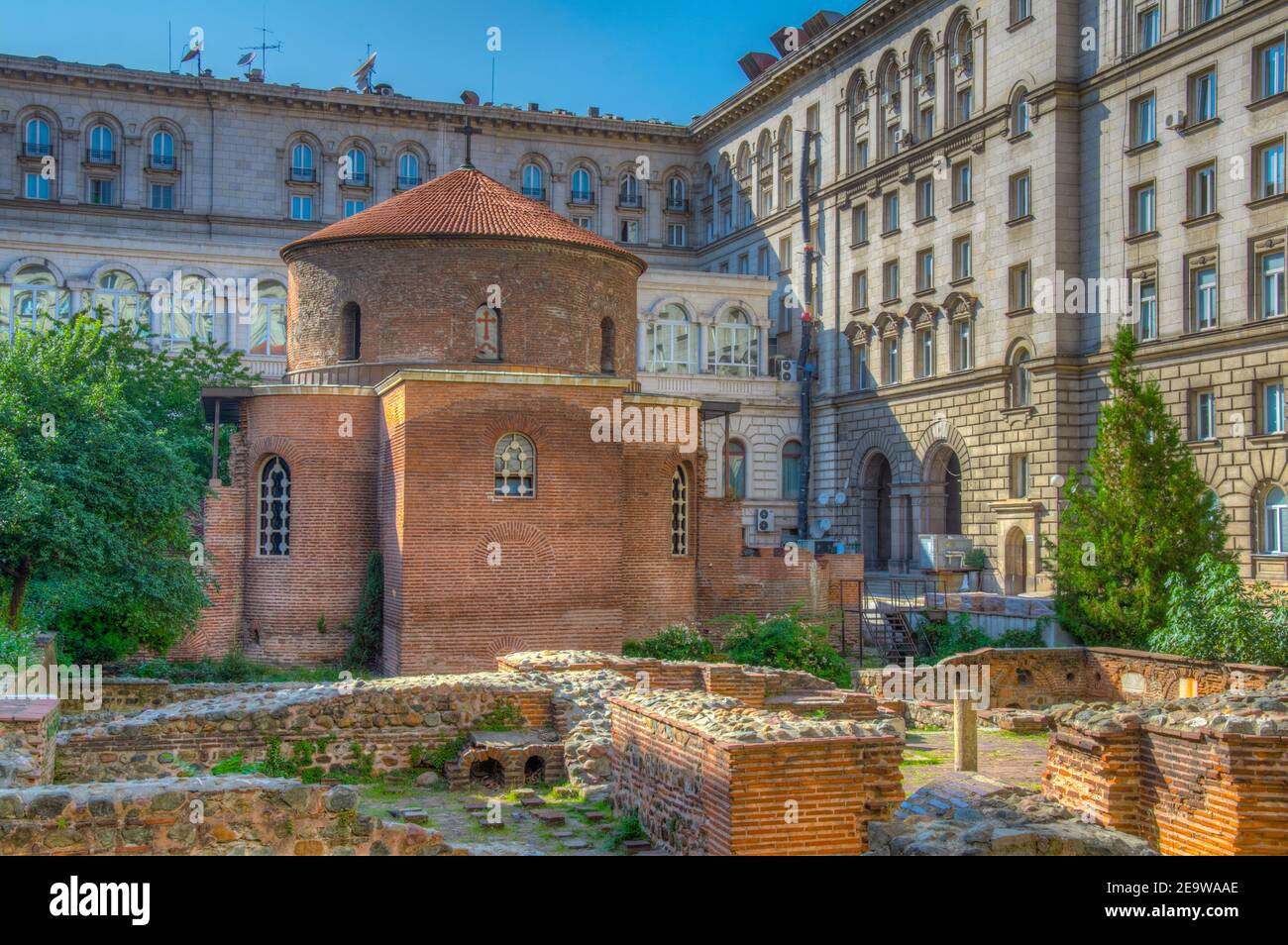 Rotunda di San Giorgio a Sofia, Bulgaria Foto Stock