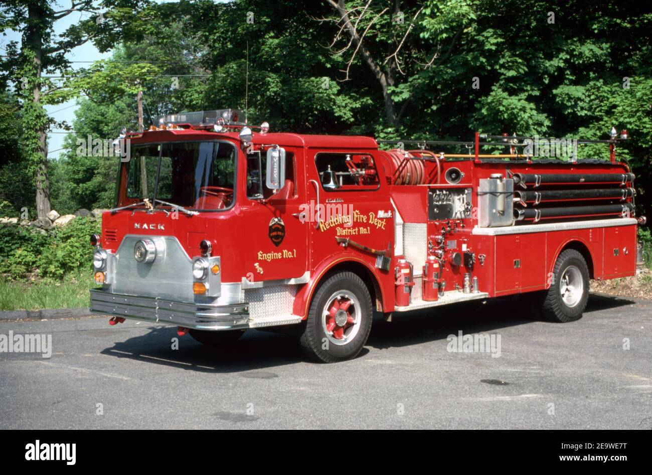 Paraurti modello CF MACK US-Fire USA Foto Stock