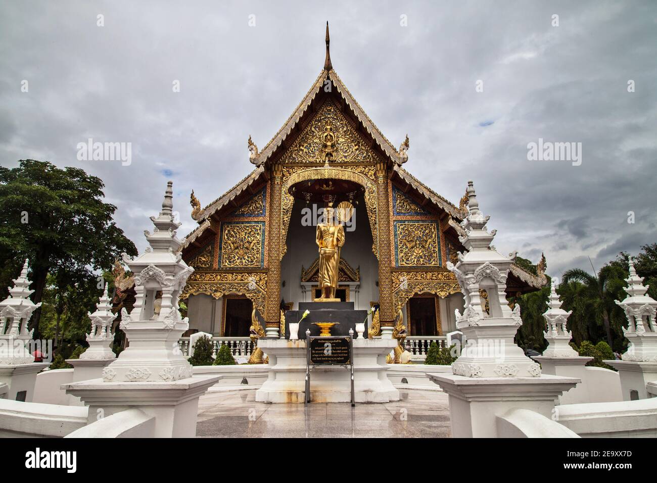 Chiang mai, Thailandia - 4 settembre 2018: Wihan Luang a Wat Phra Singh, Chiang mai, Thailandia. Foto Stock