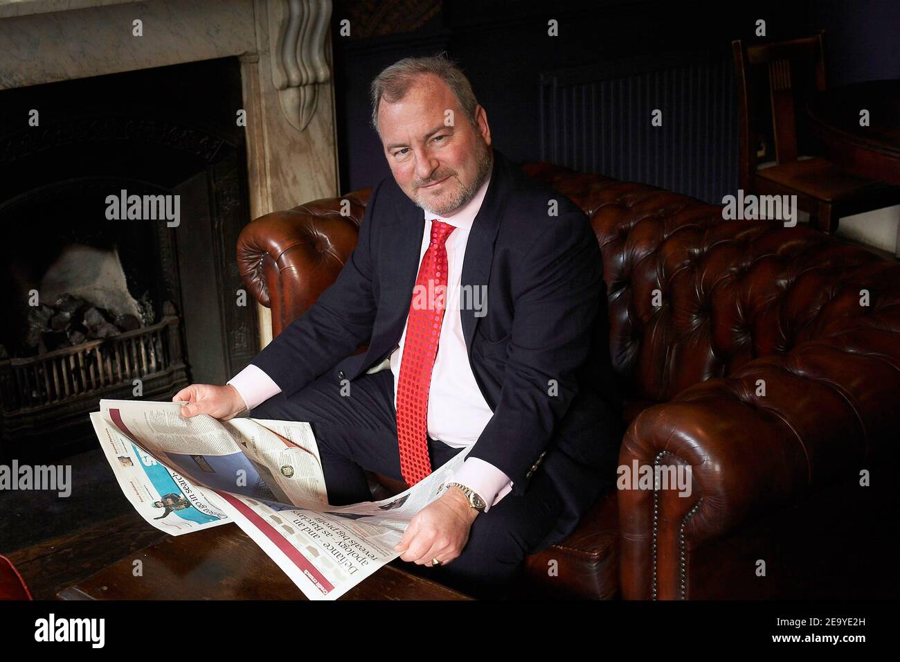 Andrew Gowers – Direttore relazioni esterne presso l'Association for Financial Markets in Europe (AFME) ed ex Global Head of Corporate Affairs . Foto Stock