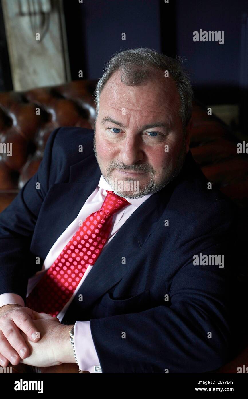 Andrew Gowers – Direttore relazioni esterne presso l'Association for Financial Markets in Europe (AFME) ed ex Global Head of Corporate Affairs . Foto Stock