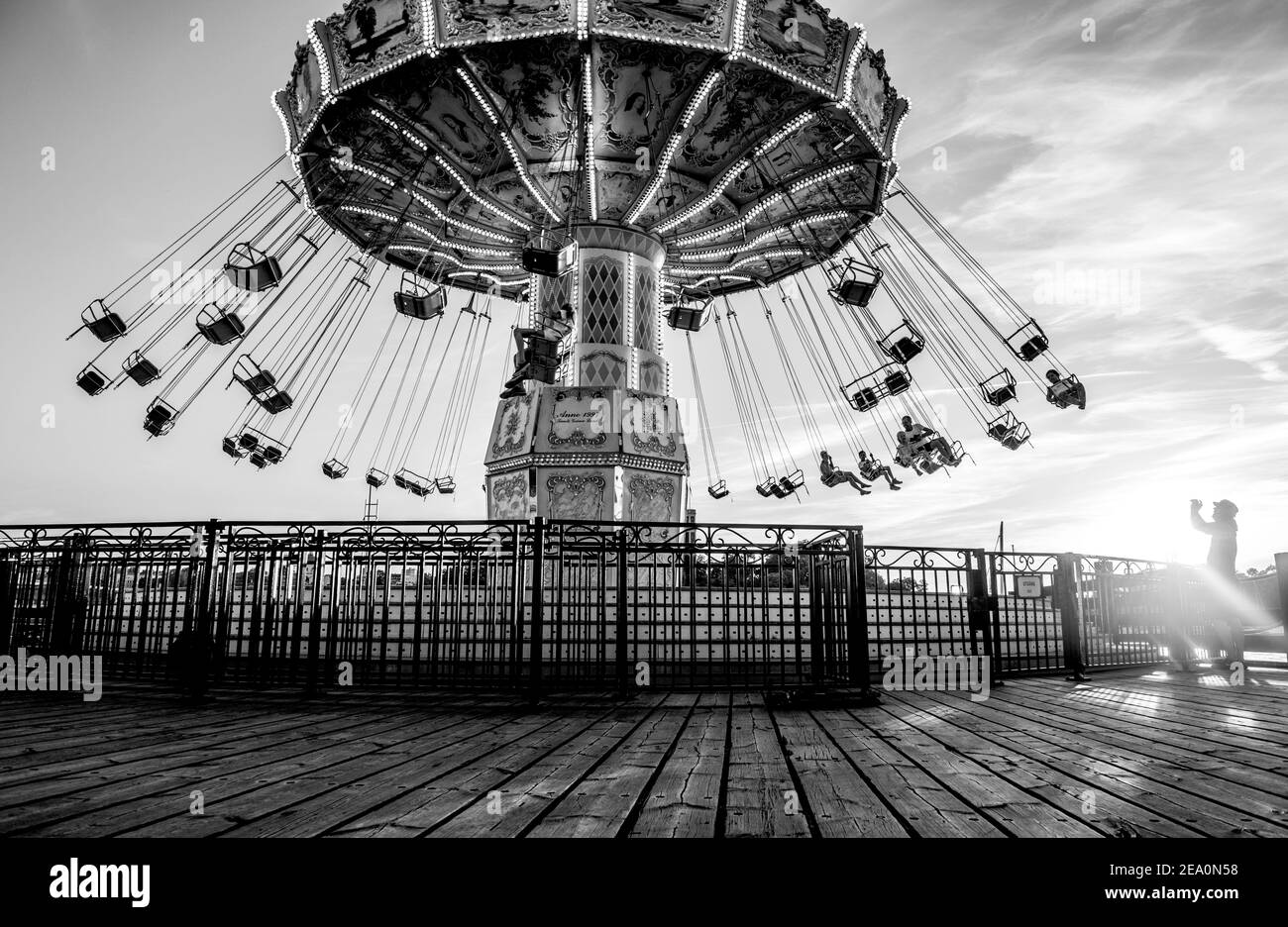 Parco divertimenti a Stoccolma, Svezia Foto Stock