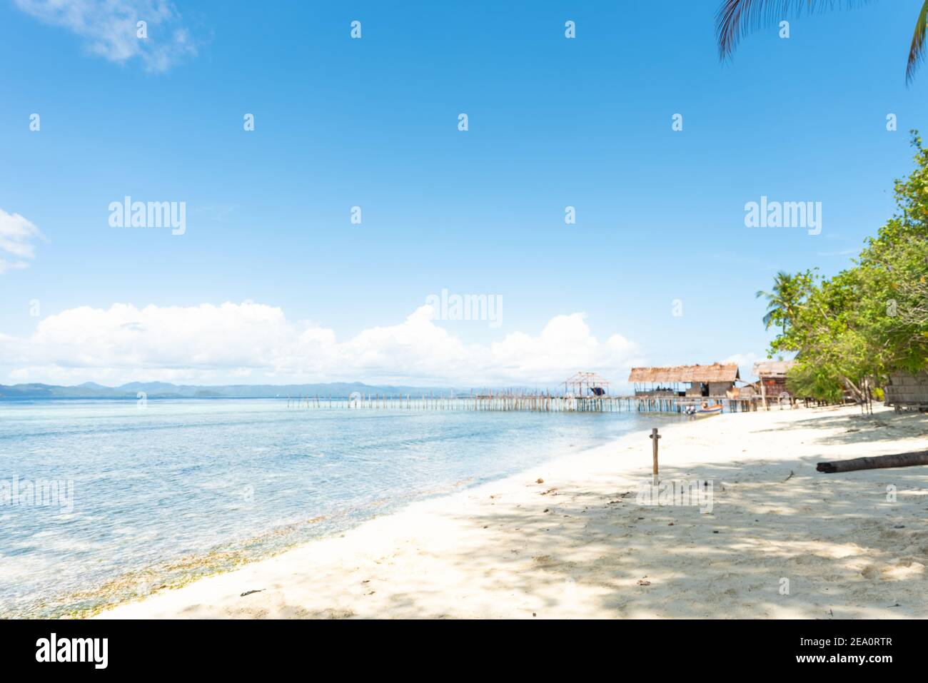 Isola di Kri, Raja Ampat, Papua Occidentale, Indonesia Foto Stock