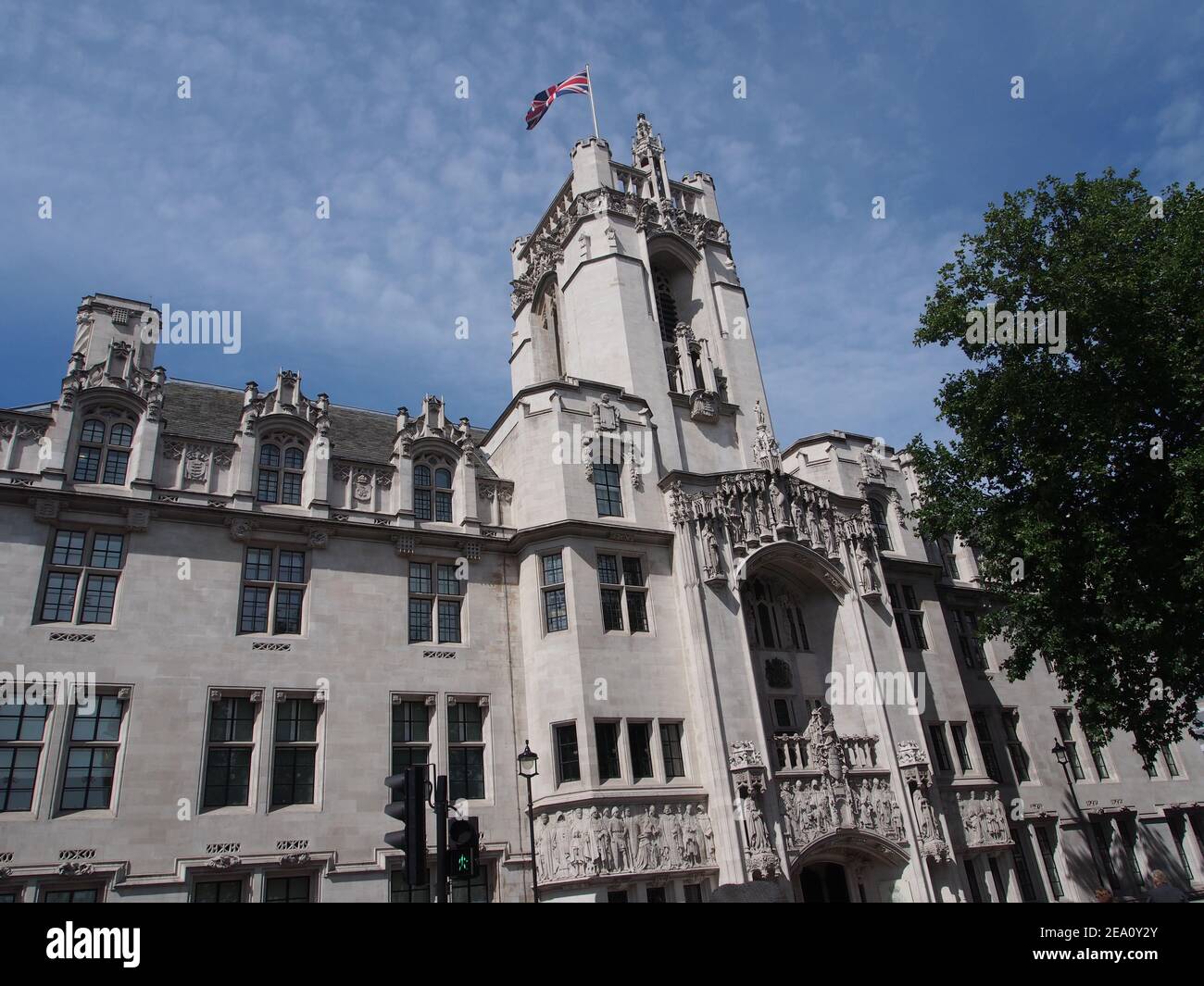 Corte Suprema dell'edificio del Regno Unito Foto Stock