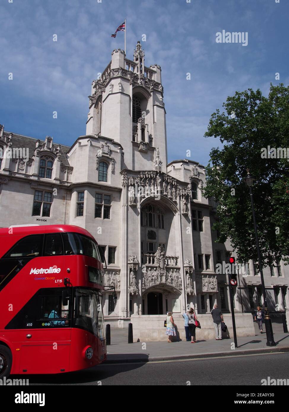 Corte Suprema dell'edificio del Regno Unito Foto Stock