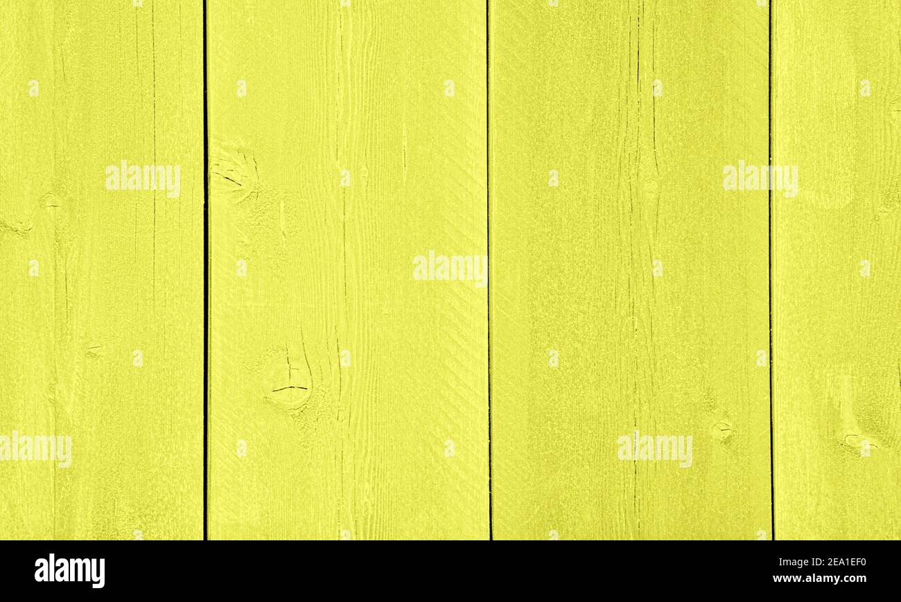Sfondo di legno giallo Foto Stock