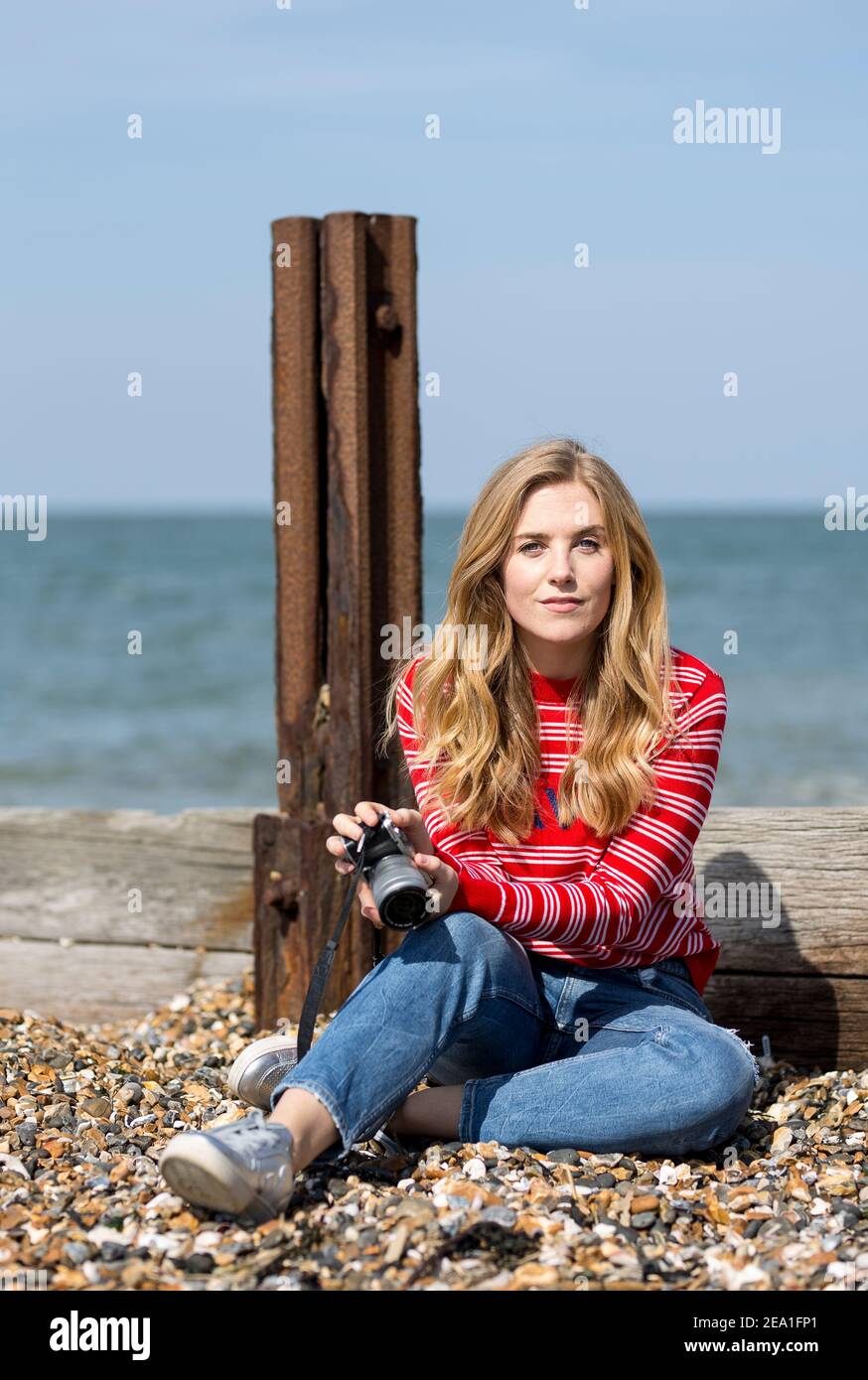 Maddie Moate - CBBC - Science Blogger Foto Stock