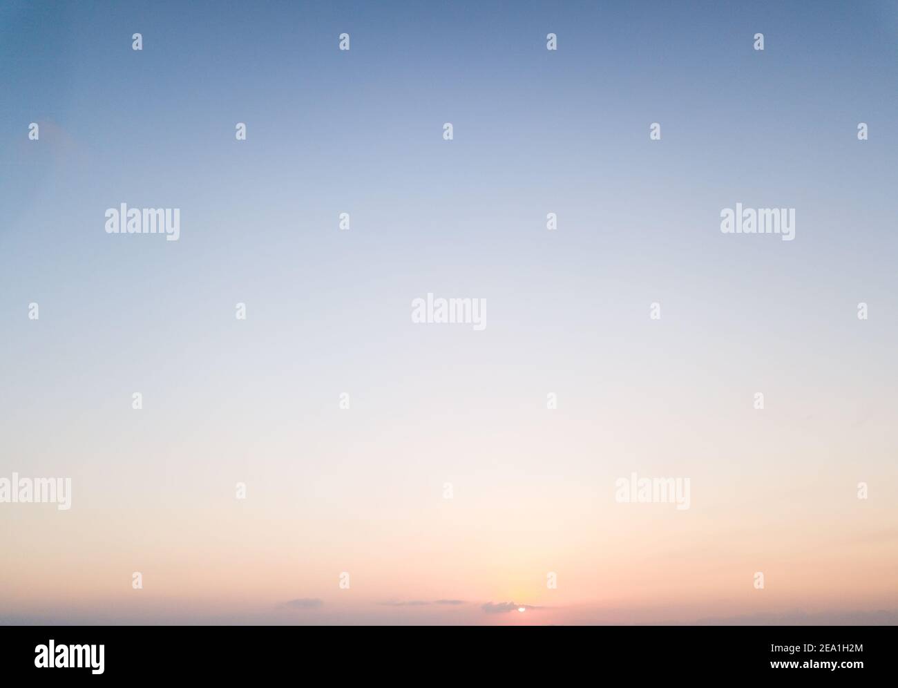 Sostituzione di Clear Sky per la composizione Foto Stock