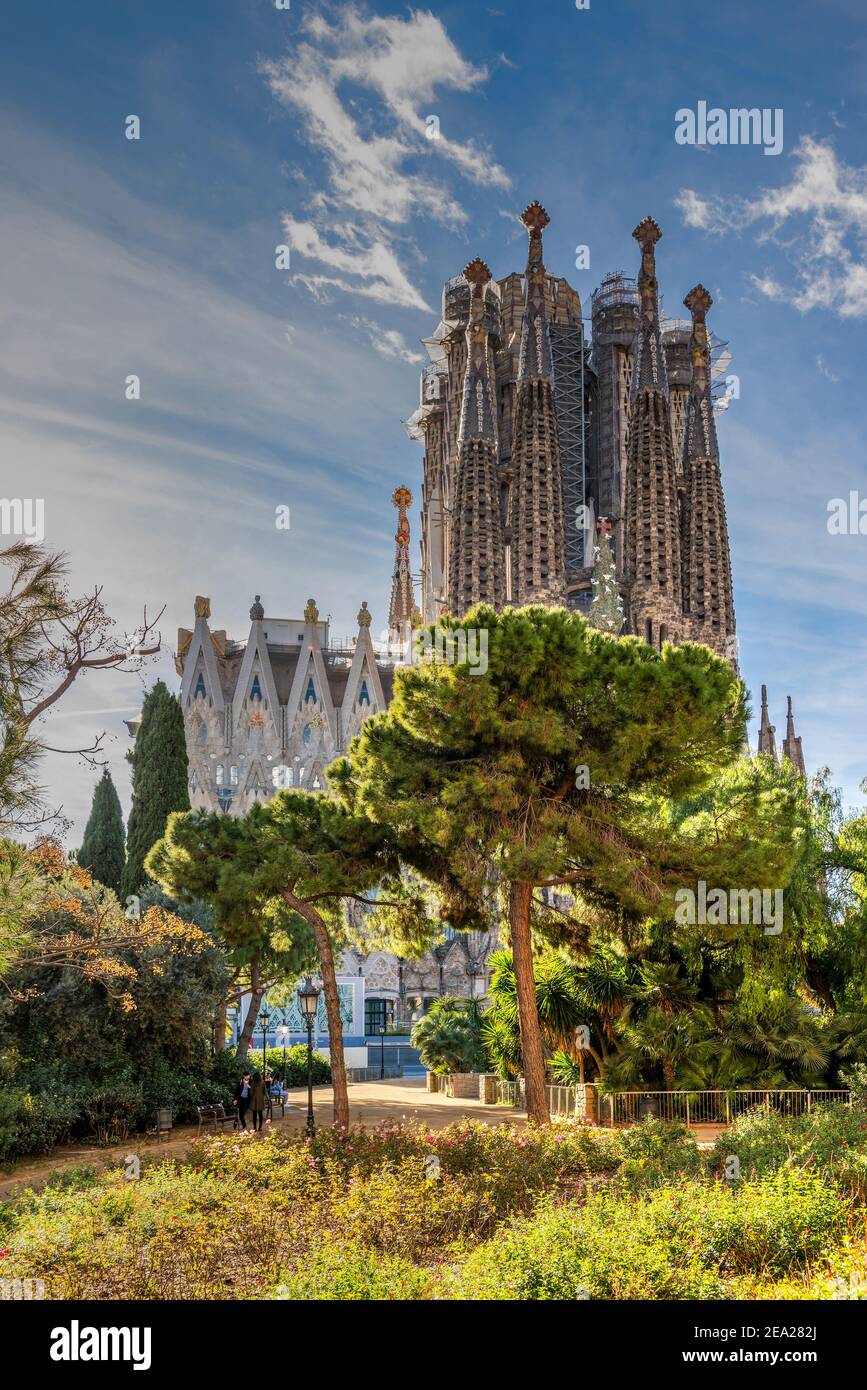 Weekino Spagna Basilica della Sagrada Familia di Barcellona