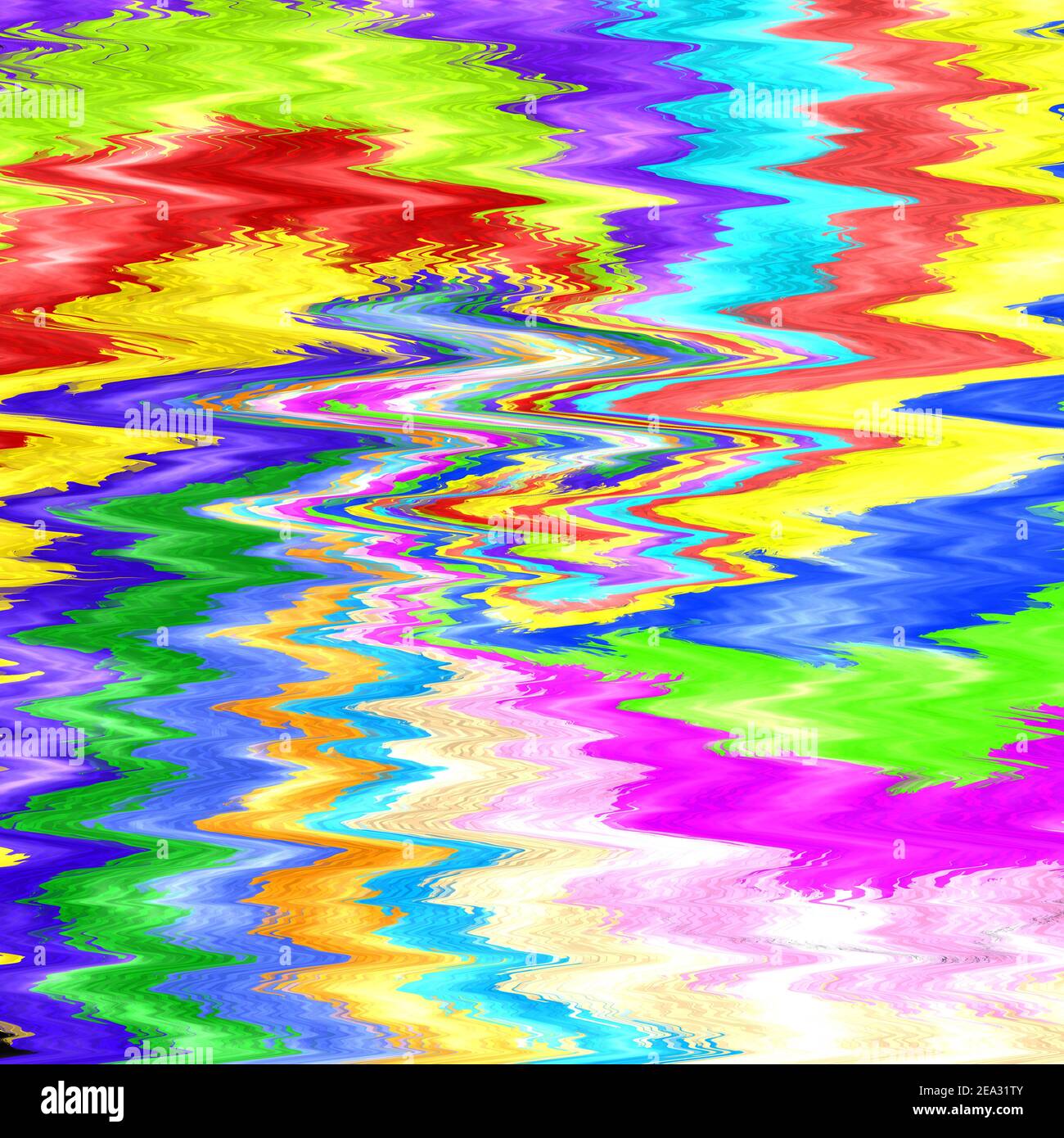 Creativo sfondo astratto luminoso, trendy motivo arcobaleno vortice, tie dye design Foto Stock