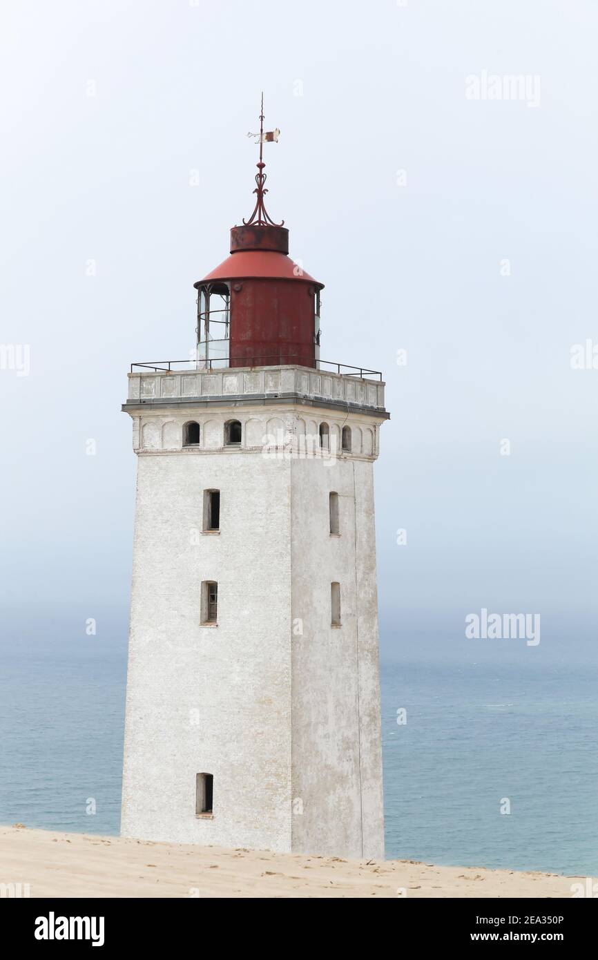 Faro di Rubjerg Knude in Danimarca Foto Stock