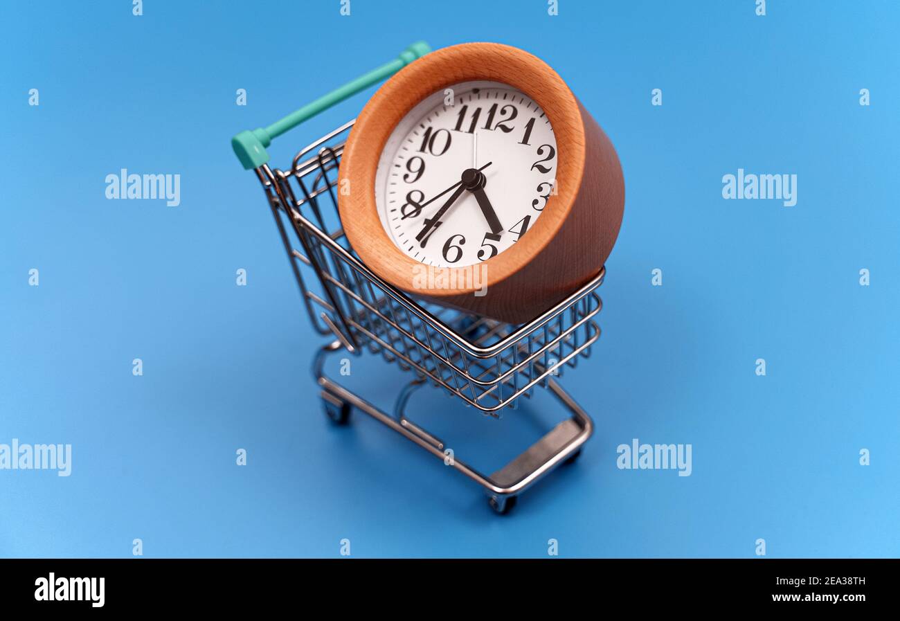 Il tempo è denaro. Non puoi acquistarlo. Foto Stock