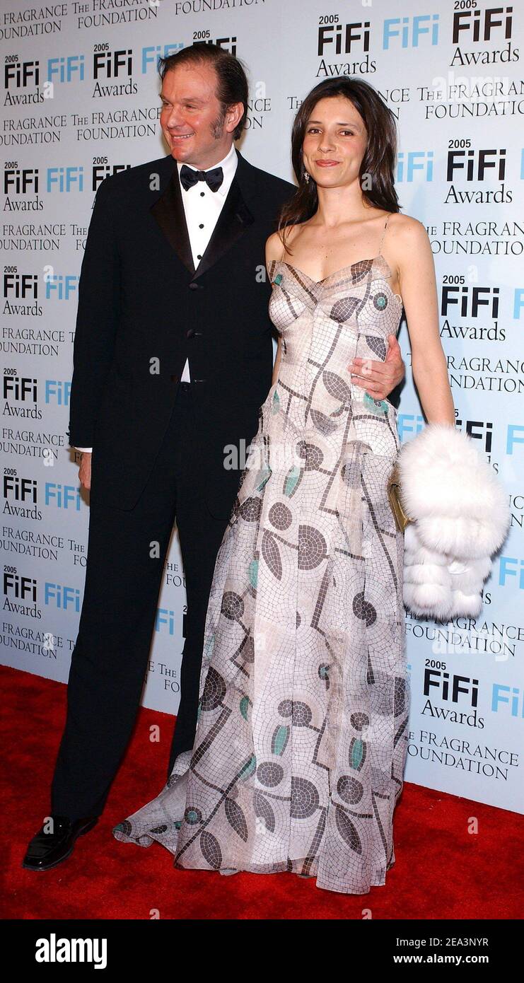 La principessa Alexandra di Grecia e suo marito arrivano ai Fifi Awards 2005 che si sono tenuti alla Hammerstein Ballroom di New York City, NY, USA, giovedì 7 aprile 2005. Foto di Nicolas Khayat/ABACA Foto Stock