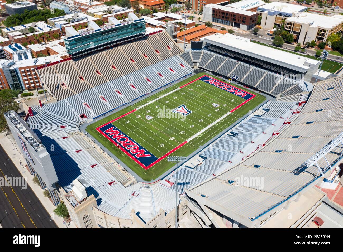 Arizona Stadium, University of Arizona, Tucson, Arizona, Stati Uniti Foto Stock