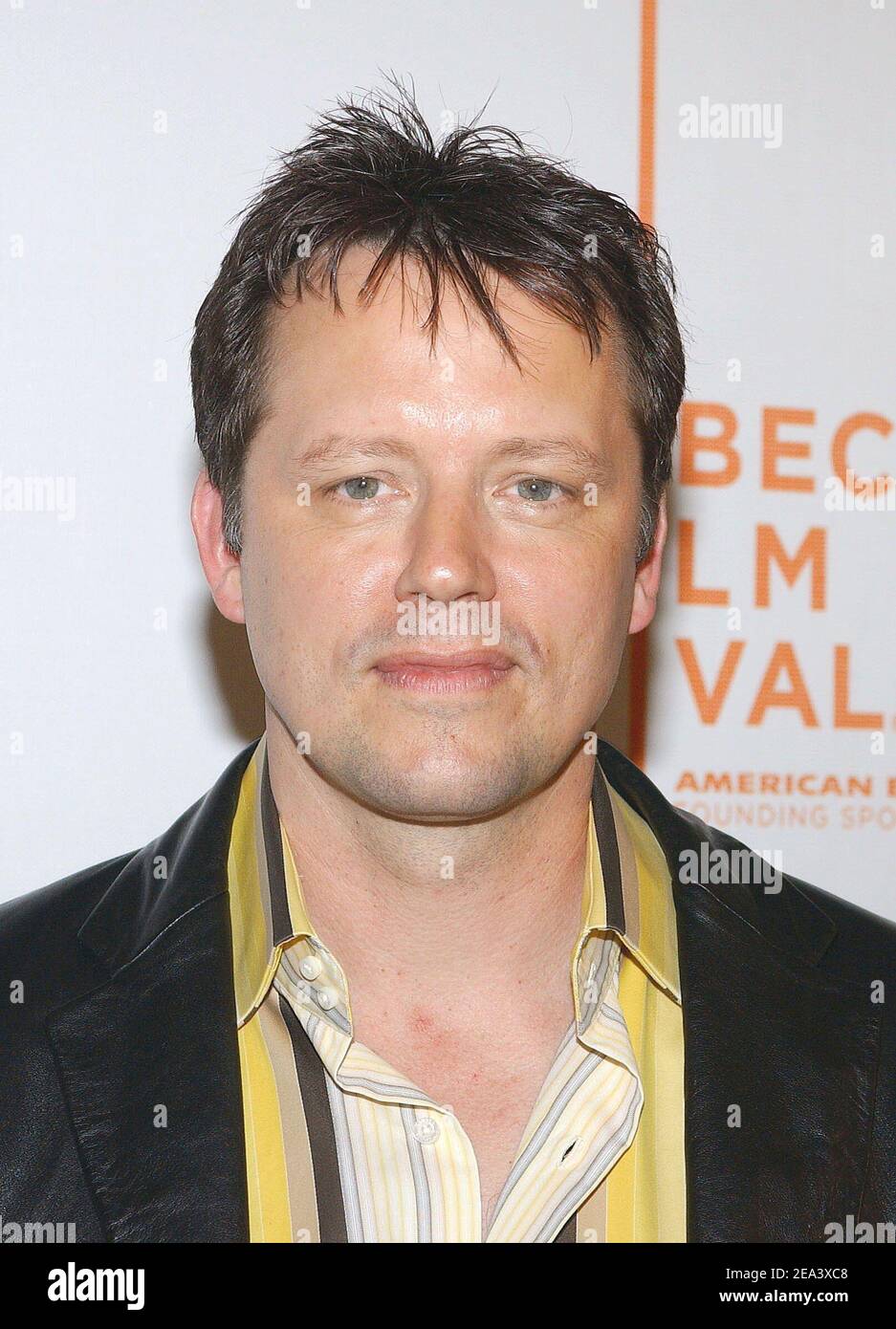 Steven Culp (Desperate Housewives) arriva alla prima "The Sisters" tenutasi alla Stuyvesant High School al Tribeca Film Festival 2005, a New York City, sabato 23 aprile 2005. Foto di Nicolas Khayat/ABACA. Foto Stock