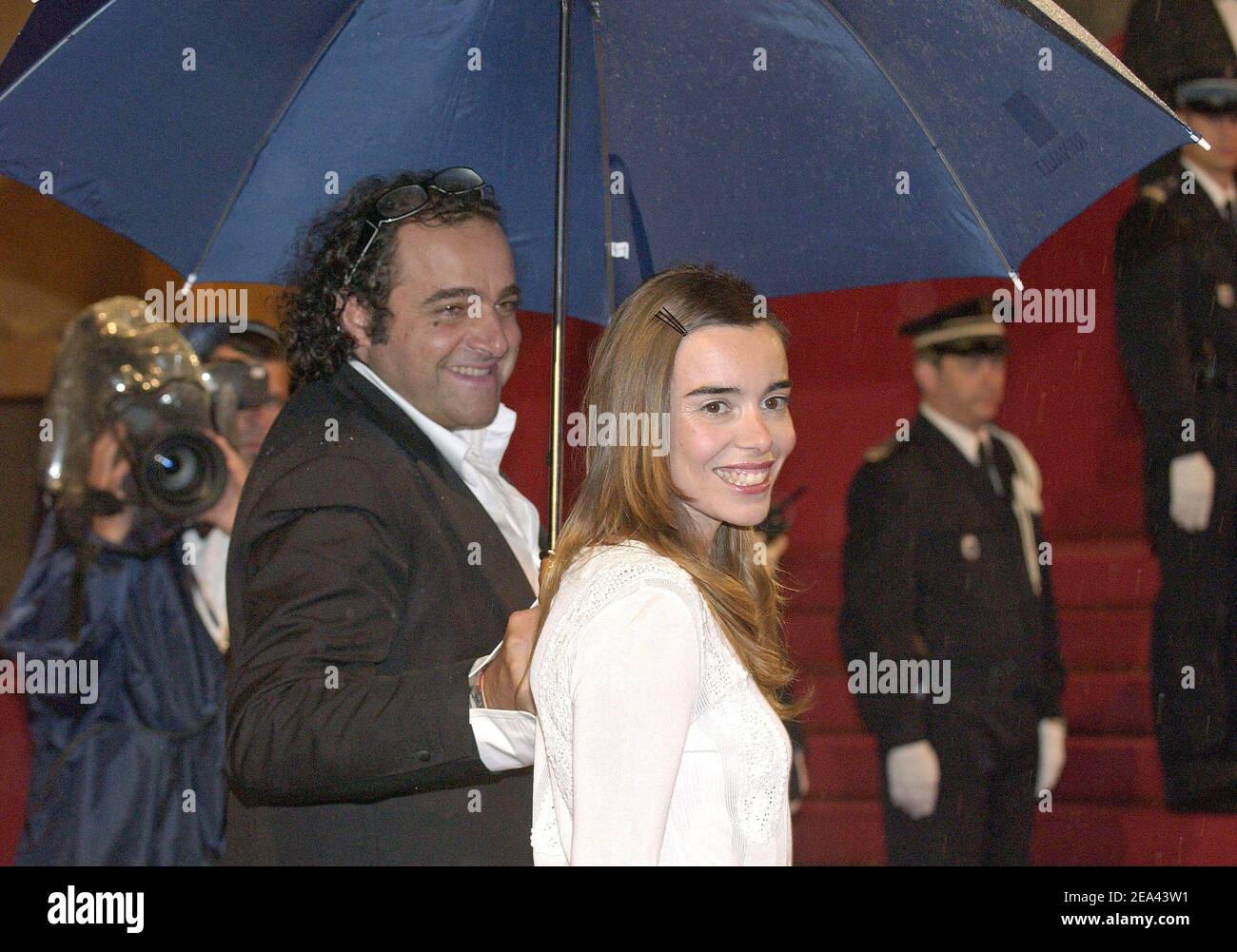 L'attrice francese Elodie Bouchez partecipa alla proiezione del film "il bambino" durante la 58a edizione del Festival Internazionale del Cinema di Cannes, a Cannes, Francia meridionale, il 17 maggio 2005. Foto di Hahn-Klein-Nebinger/ABACA Foto Stock