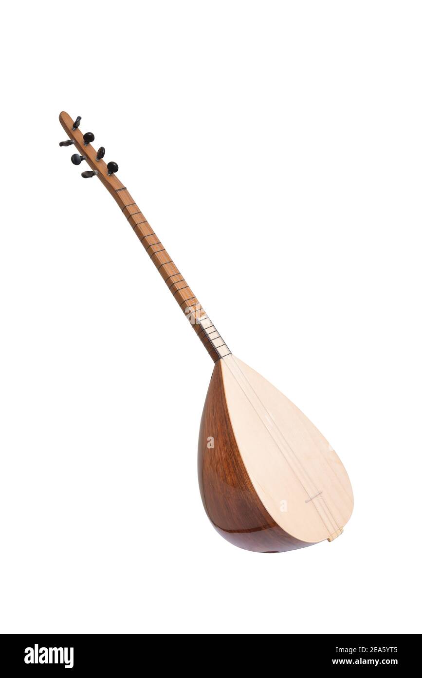Cura, strumento di musica folk turca (Saz, Baglama) Foto Stock