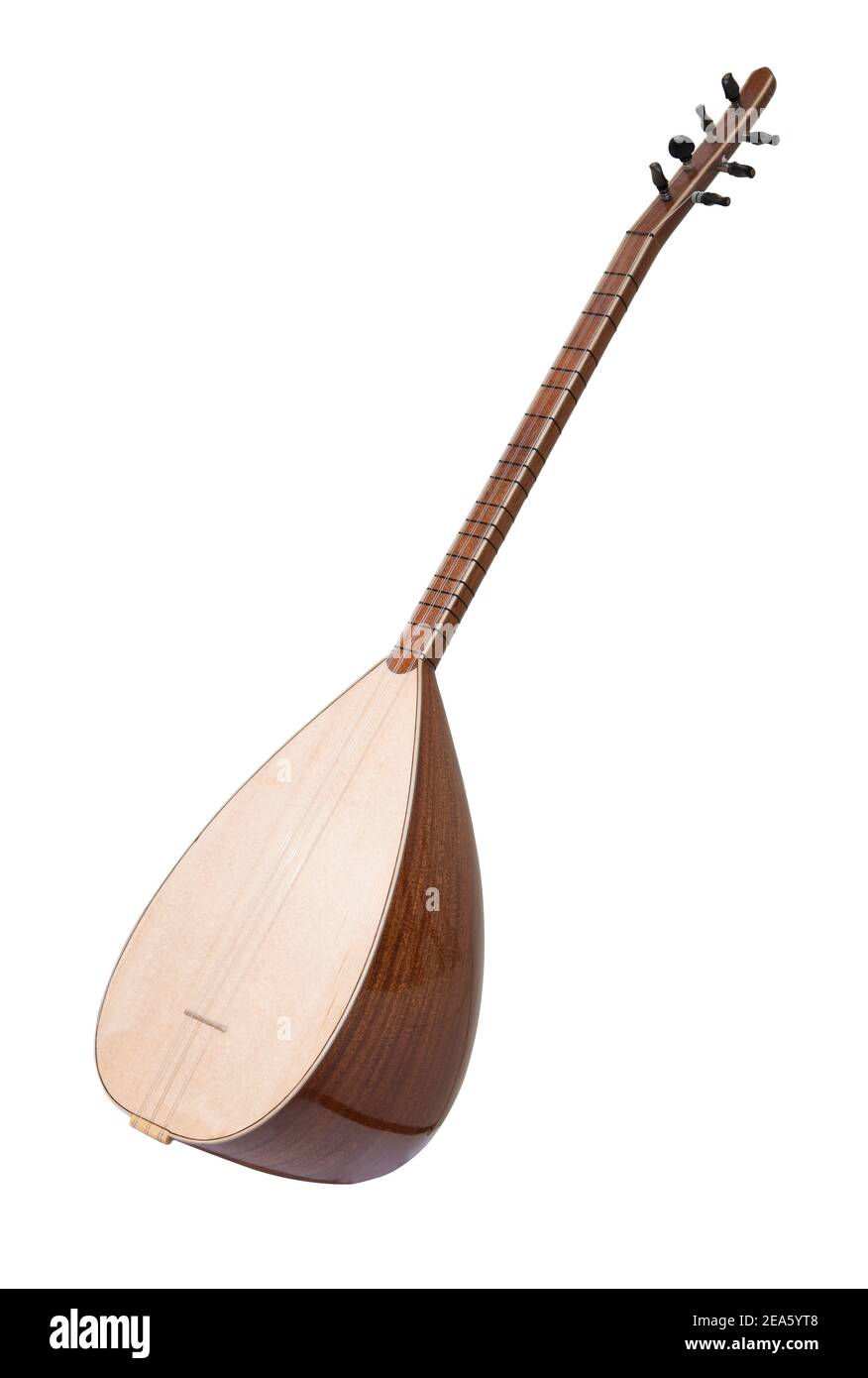 Cura, strumento di musica folk turca (Saz, Baglama) Foto Stock