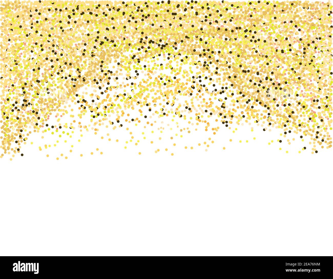 Illustrazione vettoriale. Vector gold glitter sfondo Illustrazione Vettoriale