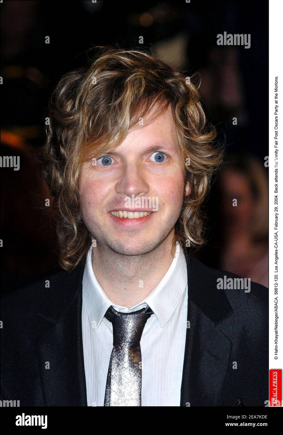 Beck partecipa al Vanity Fair Post Oscars Party al Mortons. Los Angeles, 29 febbraio 2004. (Nella foto: Beck). Foto di Hahn-Khayat-Nebinger/Abaca. Foto Stock