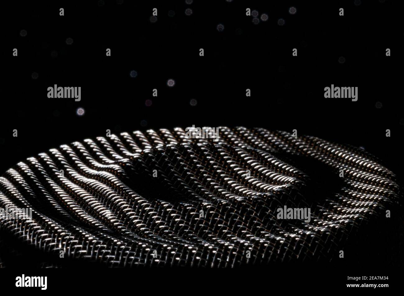 L'onda gravitazionale in slylight si trasforma in un grande cambiamento in l'universo Foto Stock