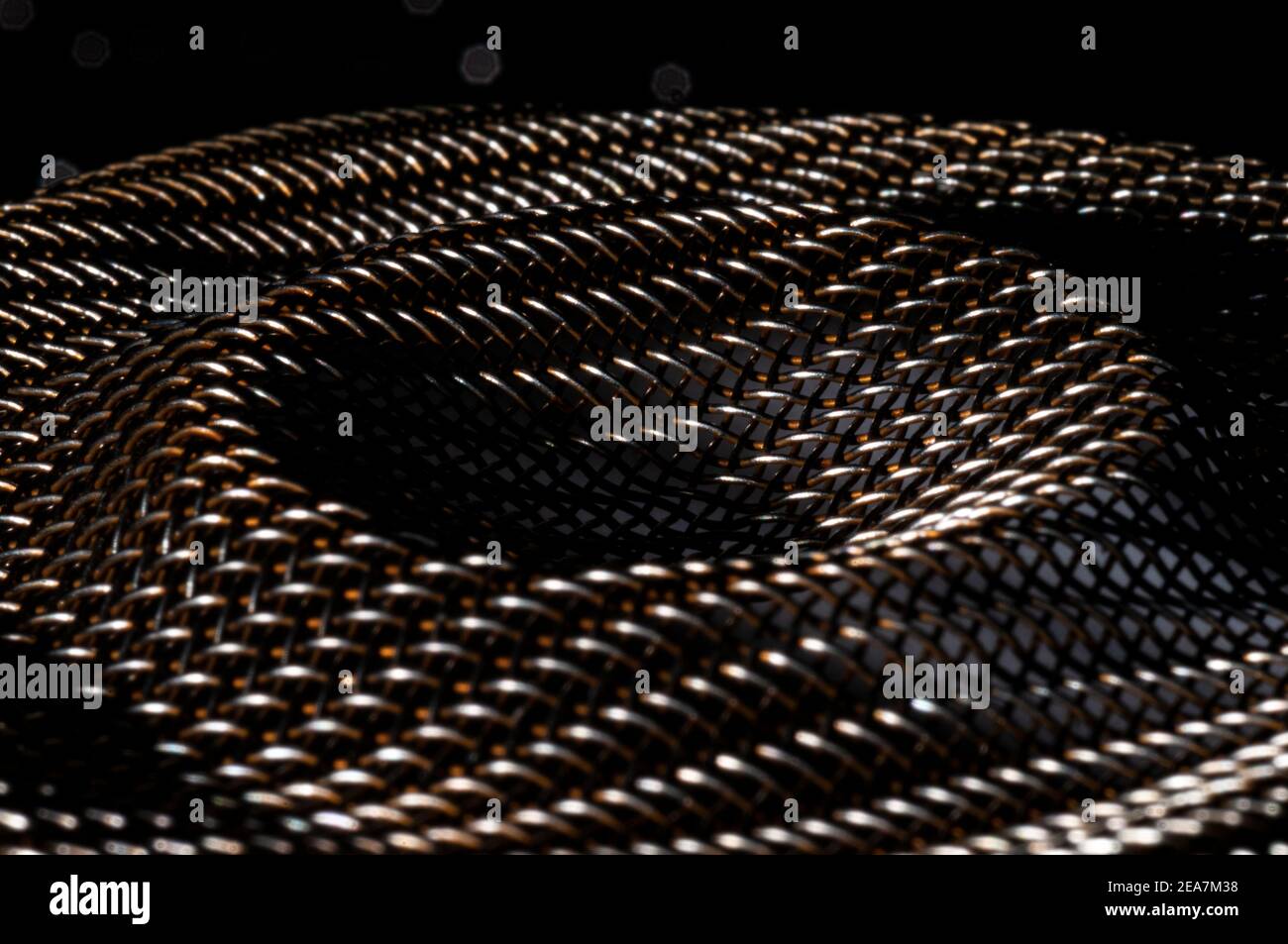 Onda gravitazionale nello spazio esterno Foto Stock