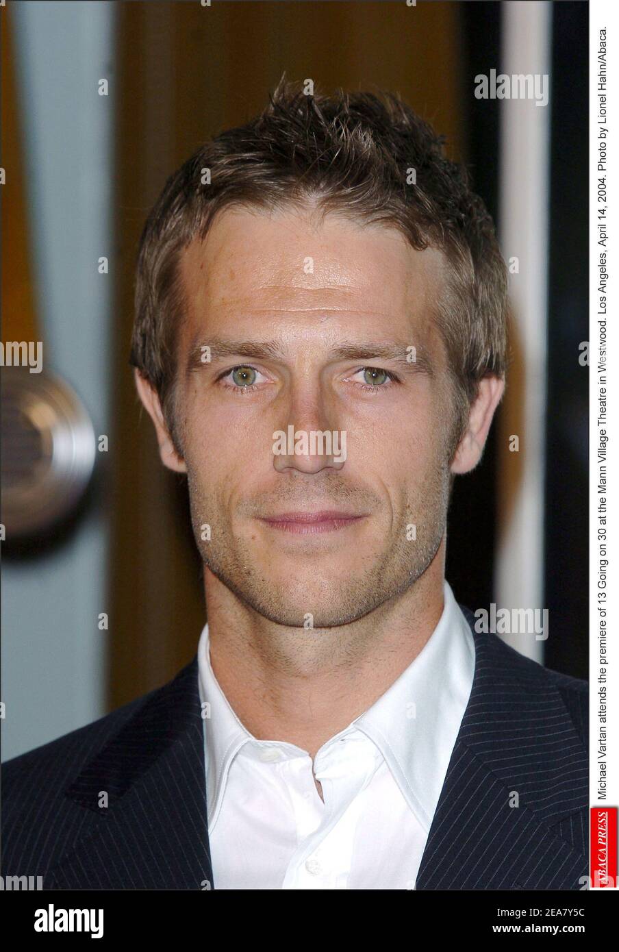 Michael Vartan partecipa alla prima del 13 che si è recata nel 30 al Mann Village Theatre di Westwood. Los Angeles, 14 aprile 2004. Foto di Lionel Hahn/Abaca. Foto Stock