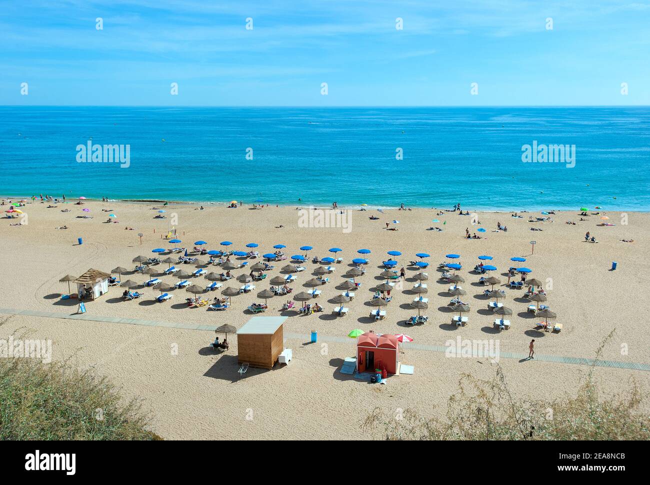 Praia do Peneco, Albufeira Algarve Foto Stock