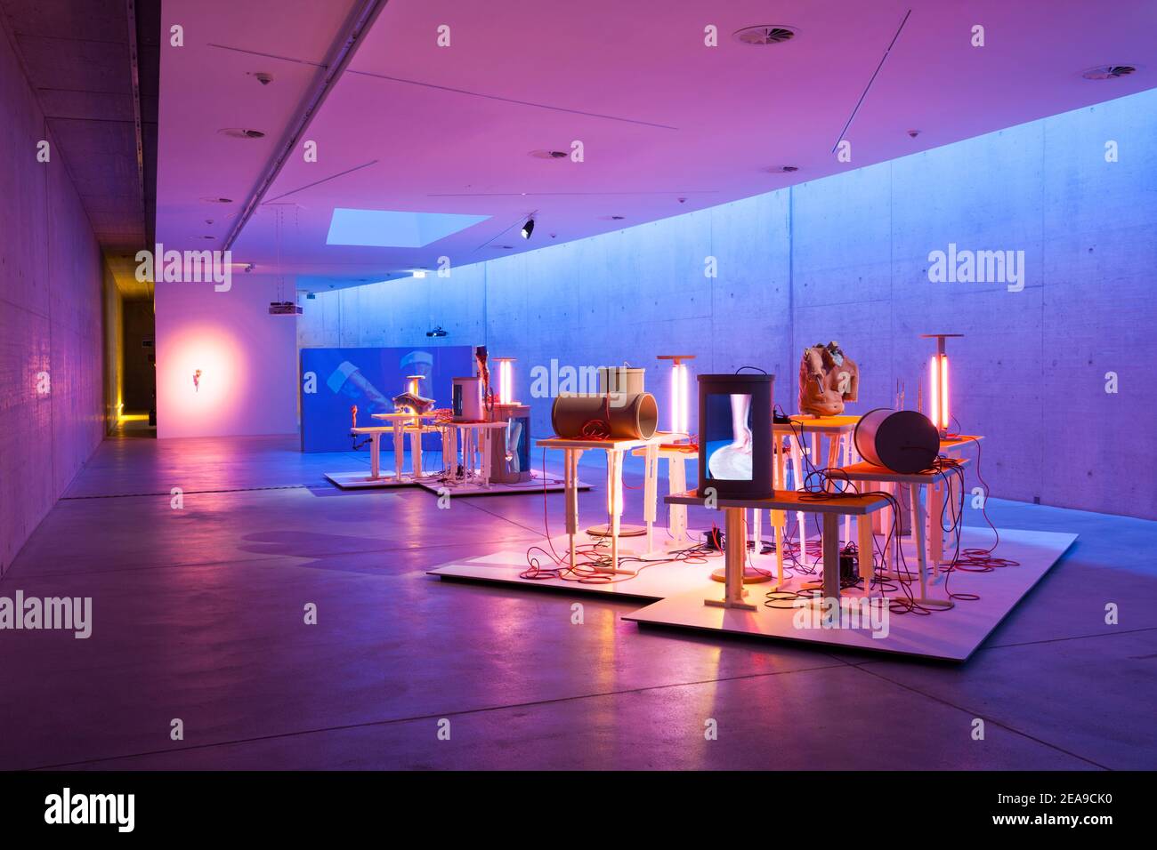Arte nel tunnel, KIT, Duesseldorf Foto Stock