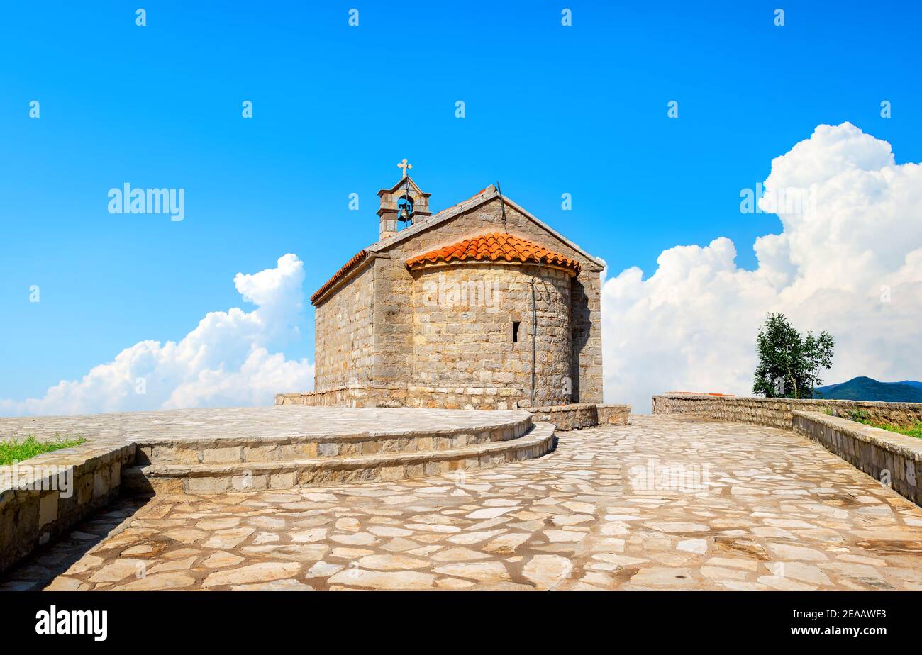 La Chiesa di San Sava. In Montenegro Foto Stock