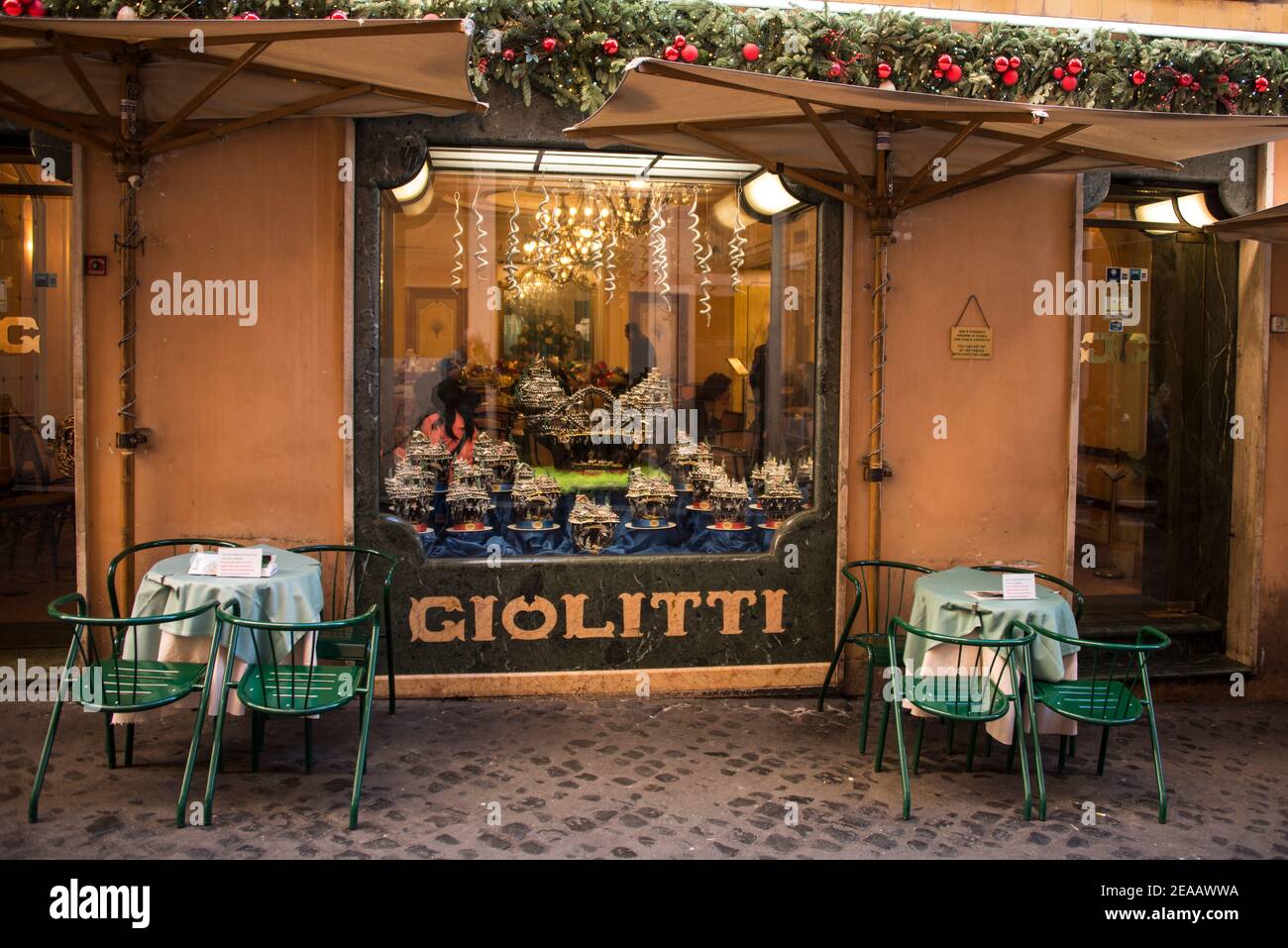Caffetteria, Roma Foto Stock