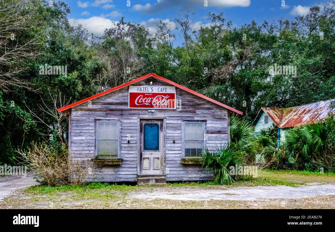 Hazels Cafe Foto Stock