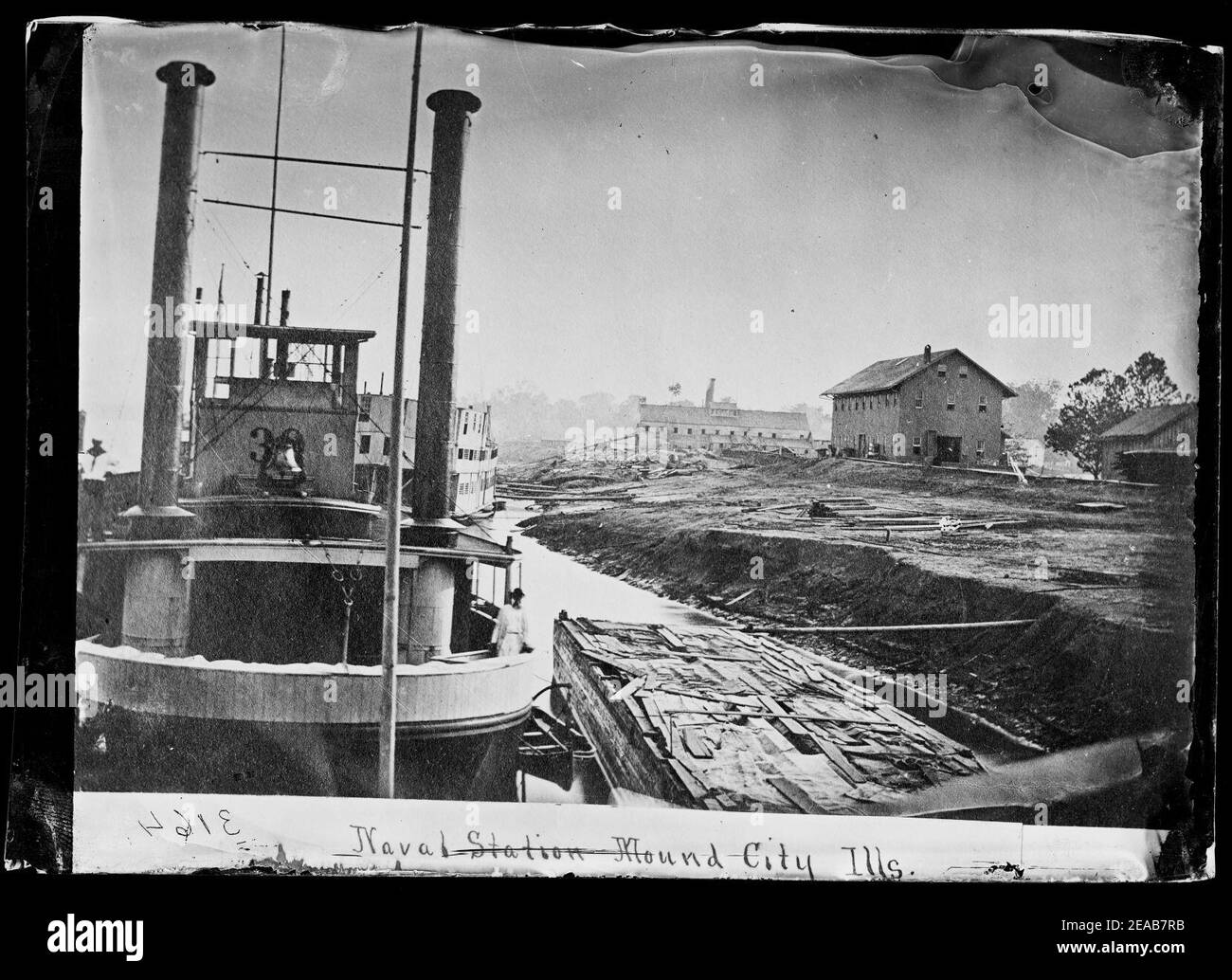 Naval Station, Mound City, Illinois Foto Stock