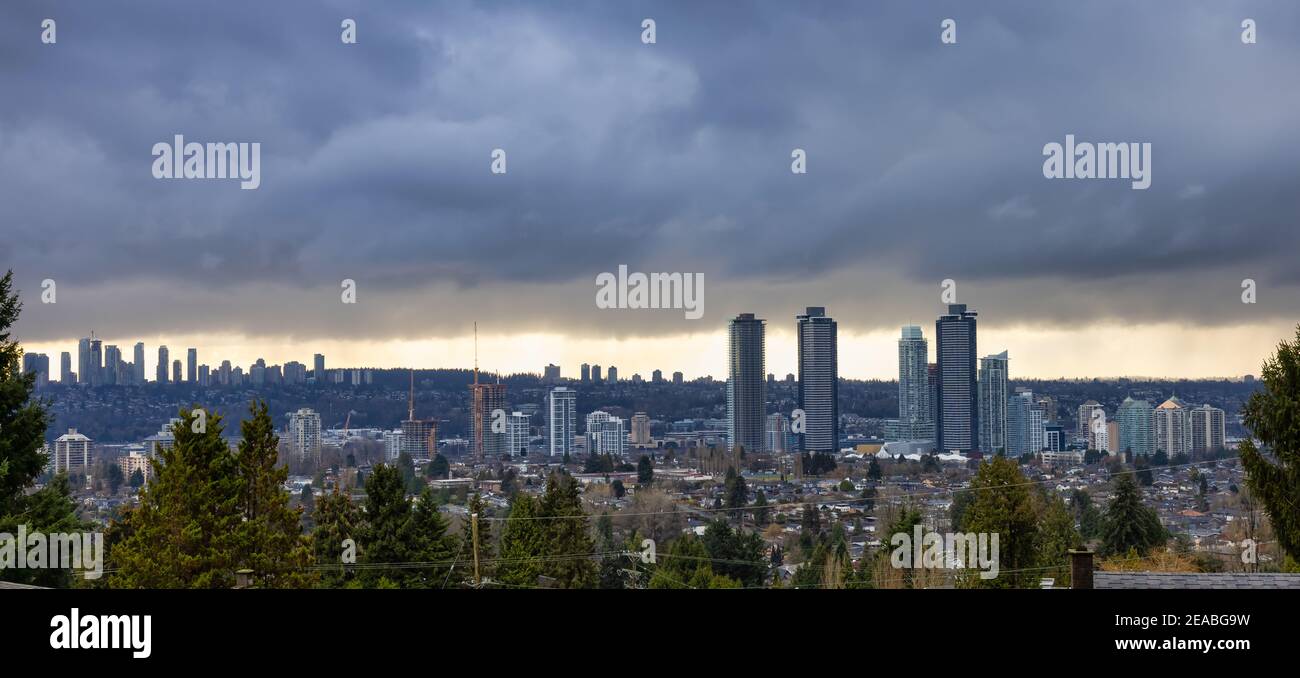 Burnaby, Vancouver, British Columbia, Canada. Foto Stock