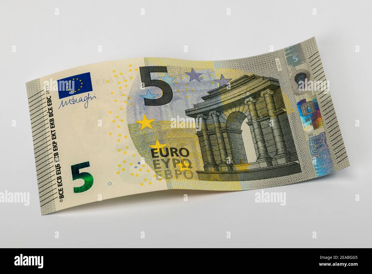 Banconota da 5 euro immagini e fotografie stock ad alta risoluzione - Alamy
