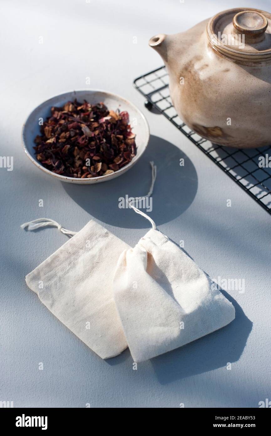 per preparare il tè Foto Stock